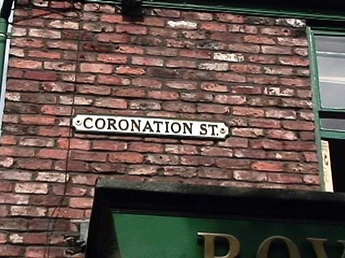 Coronation Street sign Coronation Street sign