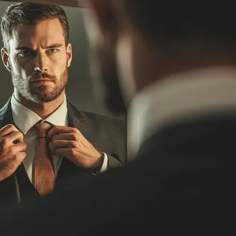 dapper-man-adjusting-his-tie-front-mirror-exuding-confidence-style_908344-74465